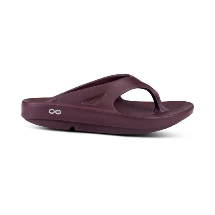 Oofos Canada Women'S Ooriginal Sandal - Cabernet