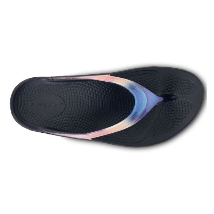 Oofos Canada Women'S Oolala Luxe Sandal - Horizon