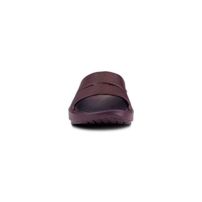 Oofos Canada Women'S Ooahh Slide Sandal - Cabernet