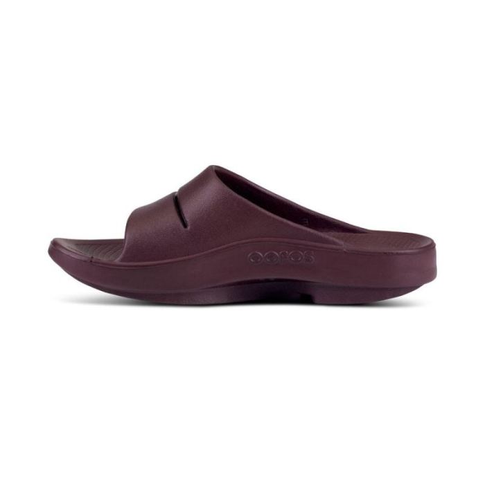 Oofos Canada Women'S Ooahh Slide Sandal - Cabernet