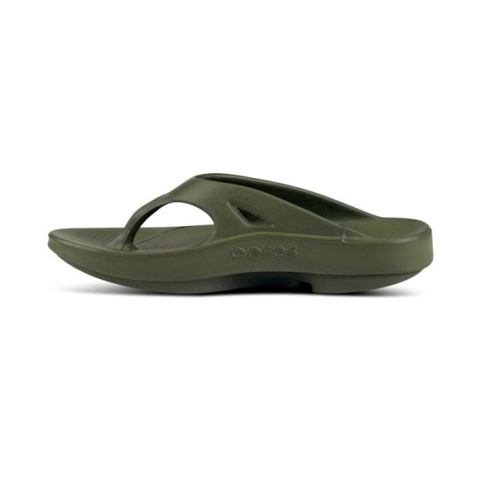 Oofos Canada Men'S Ooriginal Sandal - Forest Green