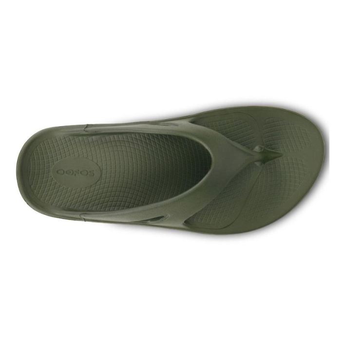 Oofos Canada Men'S Ooriginal Sandal - Forest Green