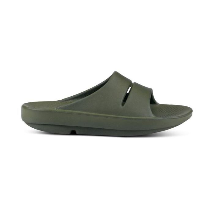 Oofos Canada Women'S Ooahh Slide Sandal - Forest Green