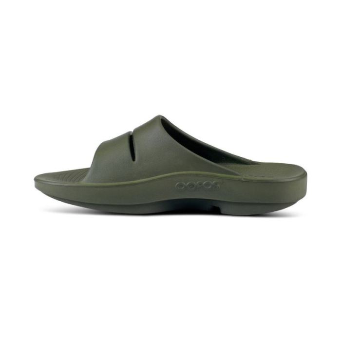 Oofos Canada Women'S Ooahh Slide Sandal - Forest Green