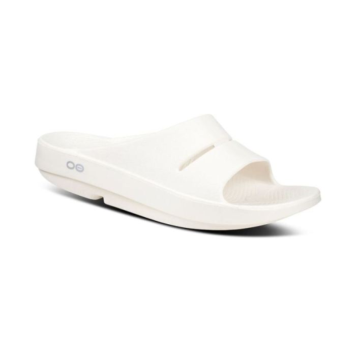 Oofos Canada Women'S Ooahh Slide Sandal - Eggnog