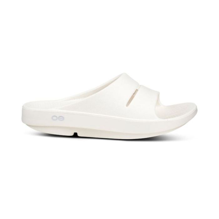 Oofos Canada Women'S Ooahh Slide Sandal - Eggnog