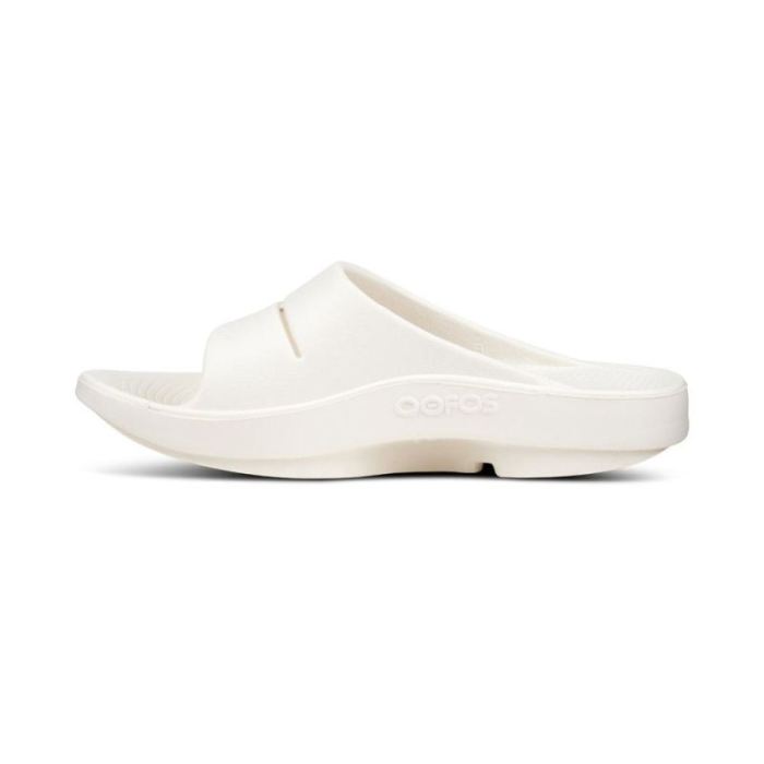 Oofos Canada Women'S Ooahh Slide Sandal - Eggnog