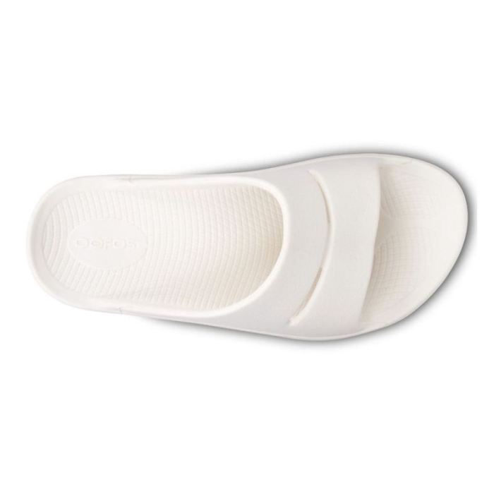 Oofos Canada Women'S Ooahh Slide Sandal - Eggnog