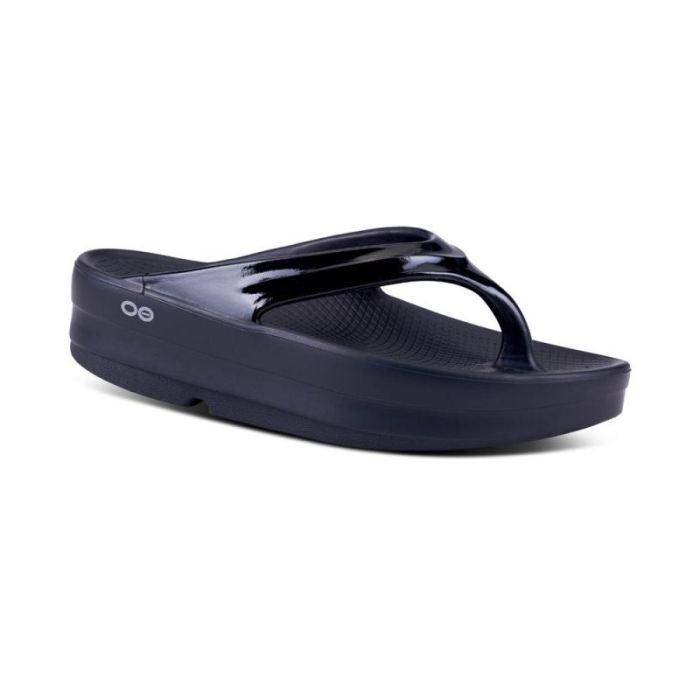 Oofos Canada Women'S Oomega Oolala Sandal - Black