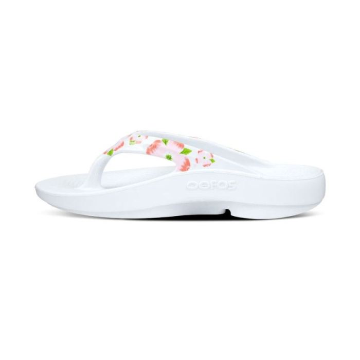 Oofos Canada Women'S Oolala Limited Sandal - Cherry Blossom