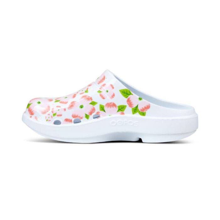 Oofos Canada Women'S Oocloog Limited Edition Clog - Cherry Blossom