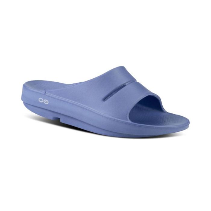 Oofos Canada Men'S Ooahh Slide Sandal - Water Drop