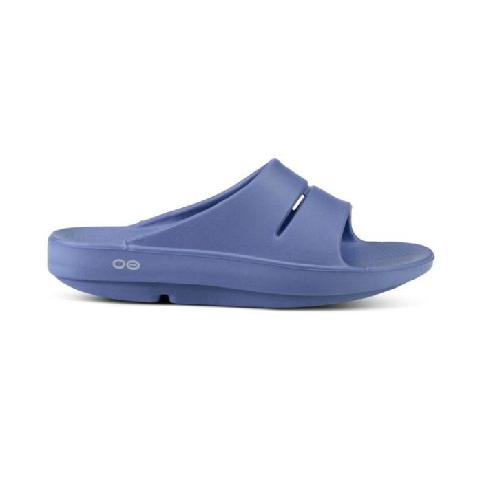 Oofos Canada Men'S Ooahh Slide Sandal - Water Drop