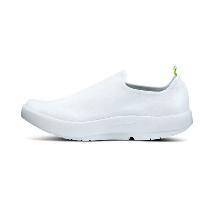 OOFOS CANADA MEN'S OOMG EEZEE LOW SHOE - WHITE