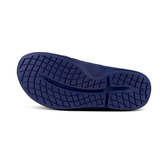 OOFOS CANADA WOMEN'S OOAHH SPORT FLEX SANDAL - NAVY