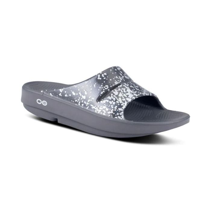 OOFOS CANADA WOMEN'S OOAHH LIMITED SLIDE SANDAL - PROSECCO POP