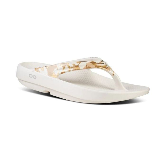 OOFOS CANADA WOMEN'S OOLALA LIMITED SANDAL - SAHARA GOLD