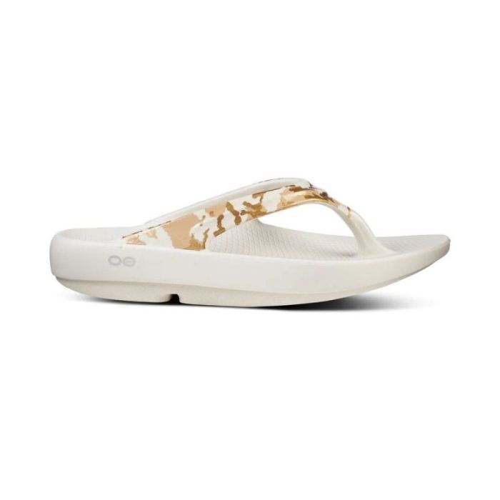 OOFOS CANADA WOMEN'S OOLALA LIMITED SANDAL - SAHARA GOLD