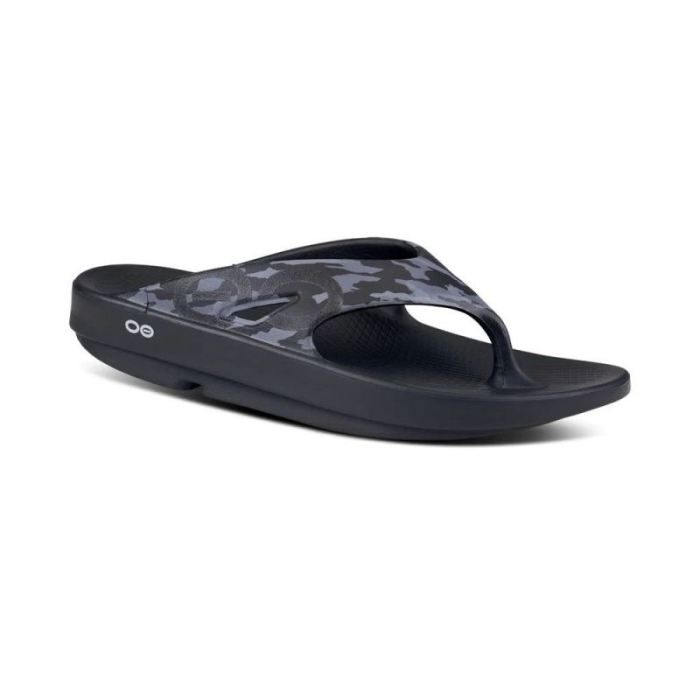 OOFOS CANADA MEN'S OORIGINAL SPORT SANDAL - BLACK CAMO