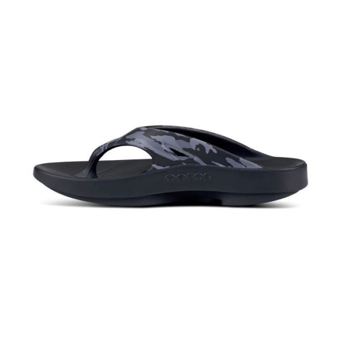 OOFOS CANADA MEN'S OORIGINAL SPORT SANDAL - BLACK CAMO