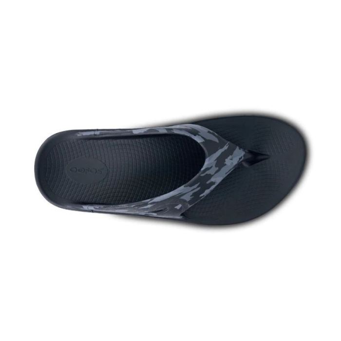 OOFOS CANADA MEN'S OORIGINAL SPORT SANDAL - BLACK CAMO